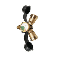 {{ LPG Bottle POL Dual Outlet Adapter  inch Y inch  Configuration with Gas Level Gauge }} - Buy Car Parts Online at {{ Kaka Auto Parts }}.