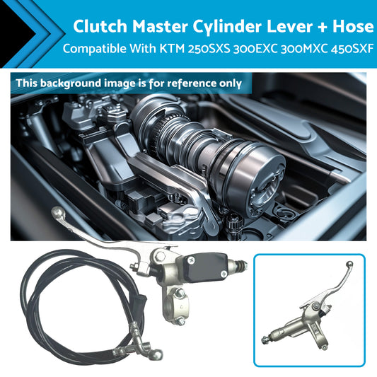 Clutch Master Cylinder Lever + Hose Suitable For KTM 250SXS 300EXC 300MXC 450SXF