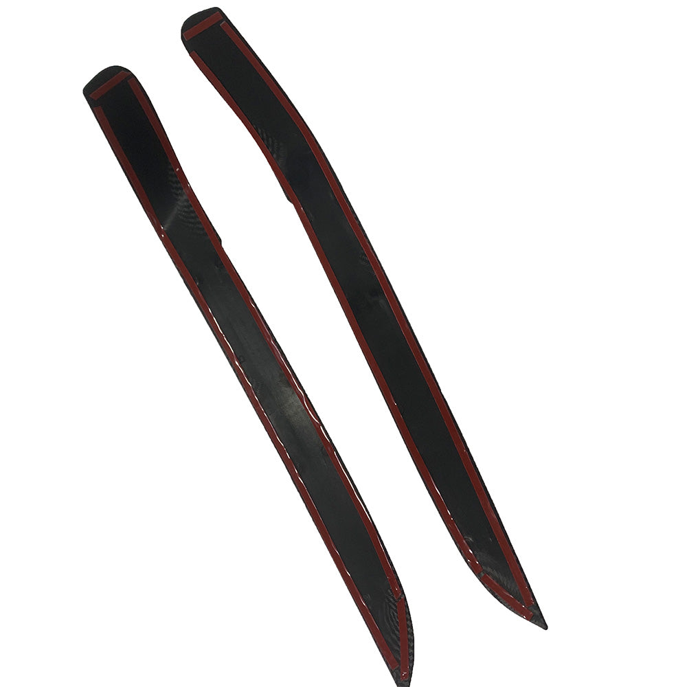 Carbon Fiber Headlight Eyelids Eyebrows Lid Suitable For Holden VE Commodore SS / SSV / SV6