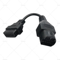 {{ For Mazda 17 Pin to 16 Pin Female OBD2 Car Diagnostic Connector Adapter Cable }} - Buy Car Parts Online at {{ Kaka Auto Parts }}.