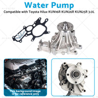 {{ 1KD-FTV Water Pump Suitable for Toyota Hilux KUN16R KUN26R KUN25R 3. 0L 05-13 }} - Buy Car Parts Online at {{ Kaka Auto Parts }}.