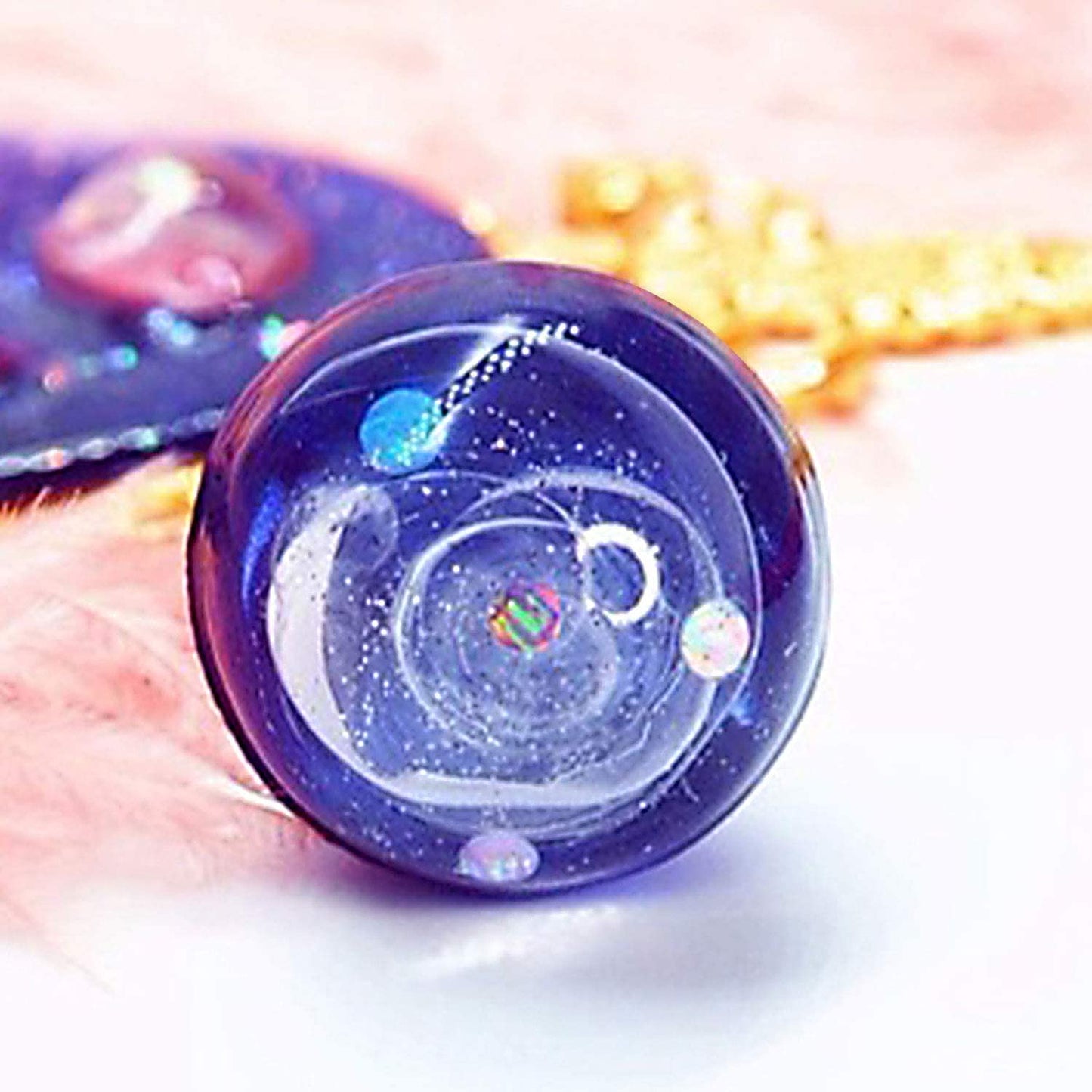 Jewelry Tools Suitable For DIY Resin Craft Pendants Necklaces Silicone 60mm