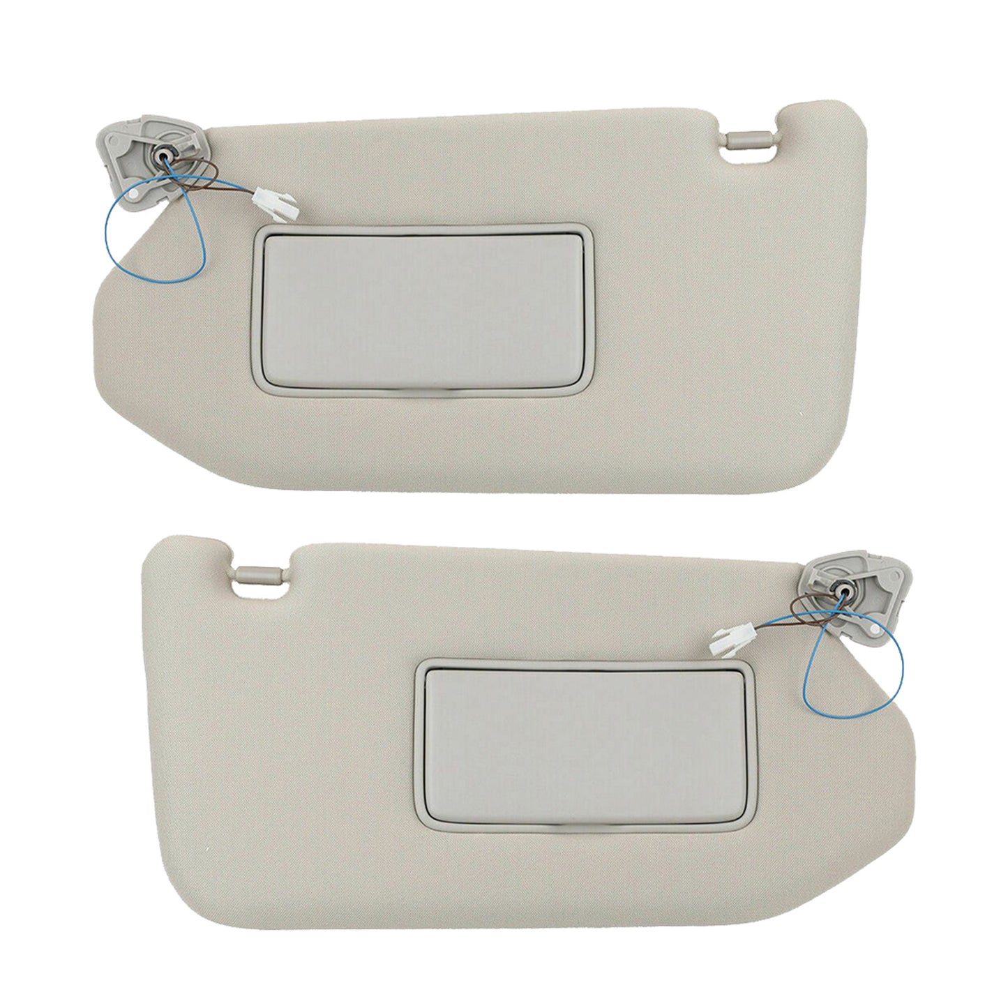 {{ RH&LH Grey Sun Visor W/Mirror Suitable for Nissan Pathfinder Infiniti QX60 JX35 }} - Buy Car Parts Online at {{ Kaka Auto Parts }}.