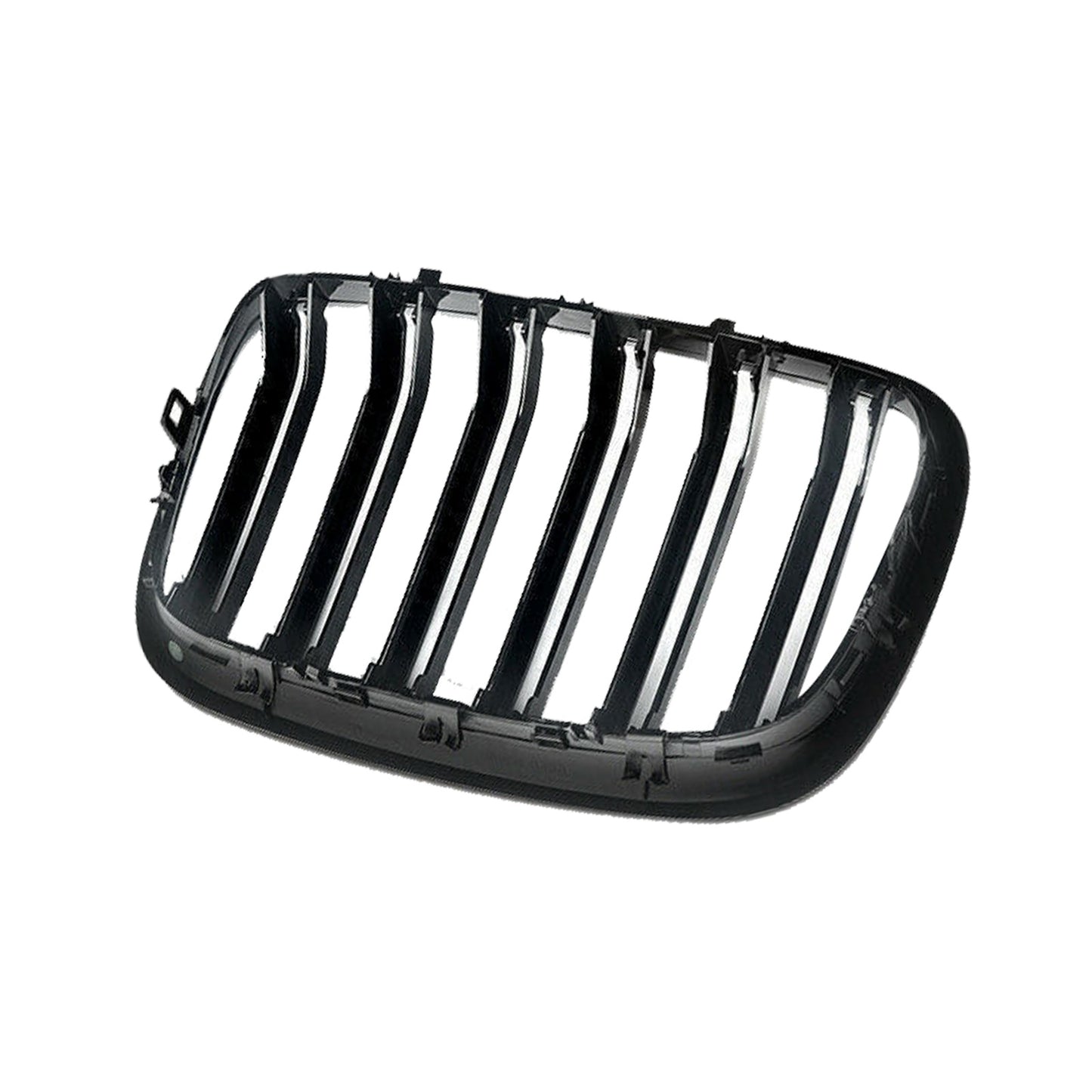 2x Front Grill Grille Gloss Black Suitable For BMW E70 X5 / E71 X6 2007-2013