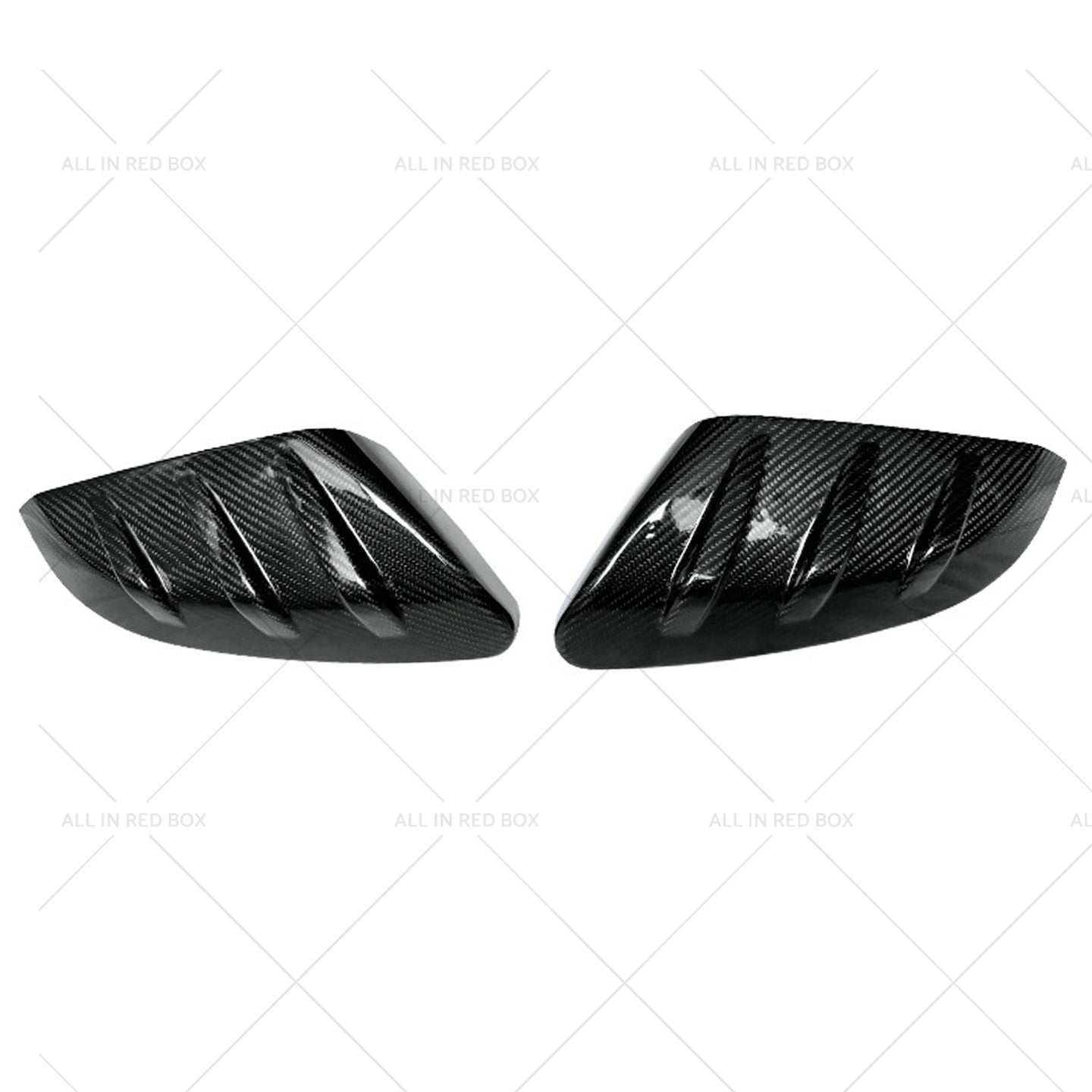 {{ 2x Carbon Fiber Side Mirror Cover Caps Suitable for 16-21 Honda Civic }} - Buy Car Parts Online at {{ Kaka Auto Parts }}.