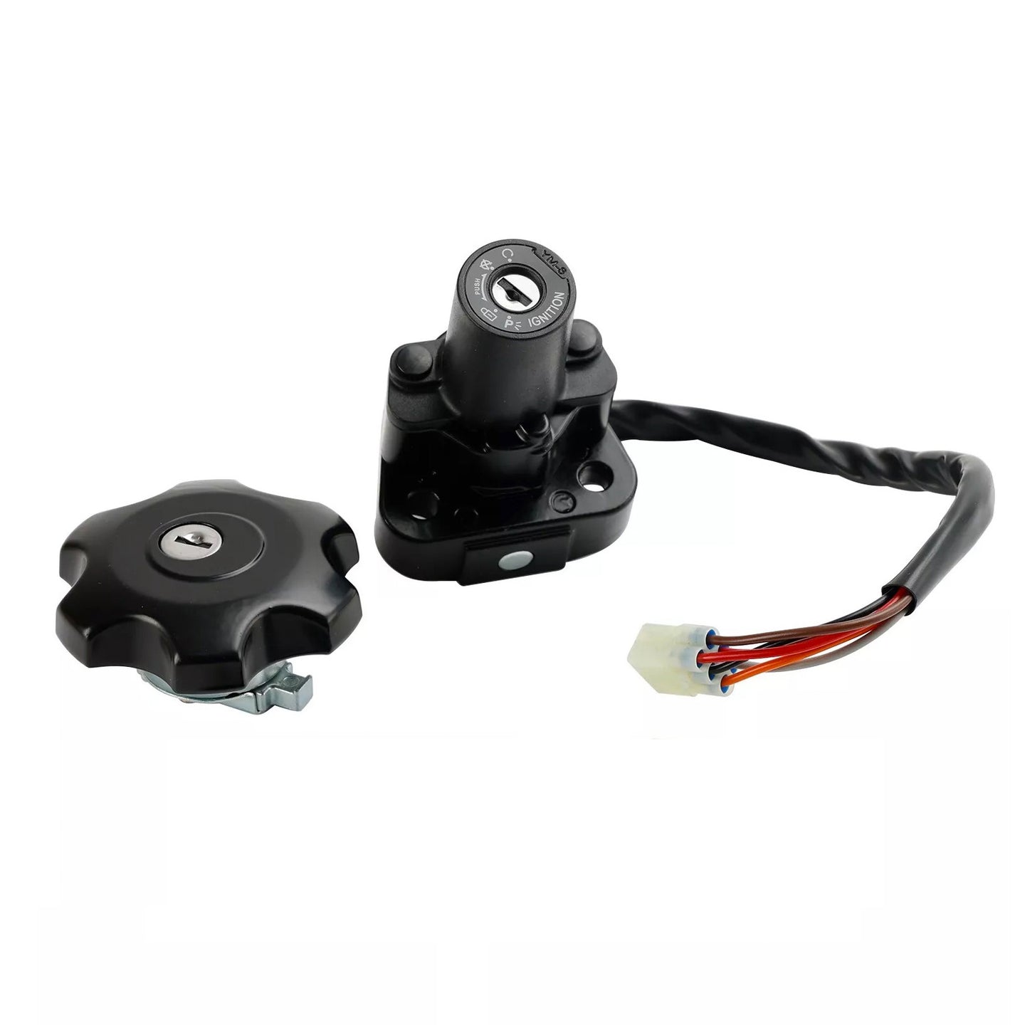 {{ Ignition & Fuel Cap Seat Lock Set Suitable for Suzuki DR650 DR650SE 1996–2022 }} - Buy Car Parts Online at {{ Kaka Auto Parts }}.