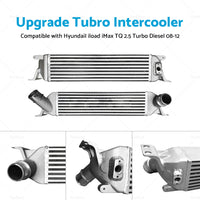{{ Upgraded Intercooler Fit HyundaiI iload iMax TQ 2. 5 Turbo Diesel 2008-2012 100MM }} - Buy Car Parts Online at {{ Kaka Auto Parts }}.