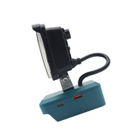 8in LED Work Light Suitable For Makita 18V Li-Ion Battery Workshop Flashlight