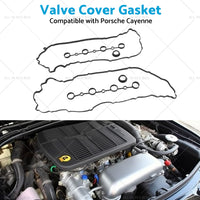 {{ Left Right Valve Cover Gasket Spark Plug Seals Cam Gasket Suitable for Cayenne }} - Buy Car Parts Online at {{ Kaka Auto Parts }}.