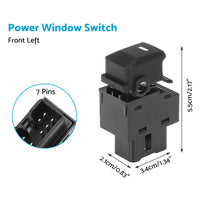 Window Switch Front & Rear Passenger Suitable For Hyundai Tucson / ix35 93580-2S000