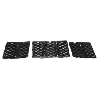 compare product 3x ABS Front Grille Mesh Insert Kit Suitable For Jeep Grand Cherokee 2014-2016