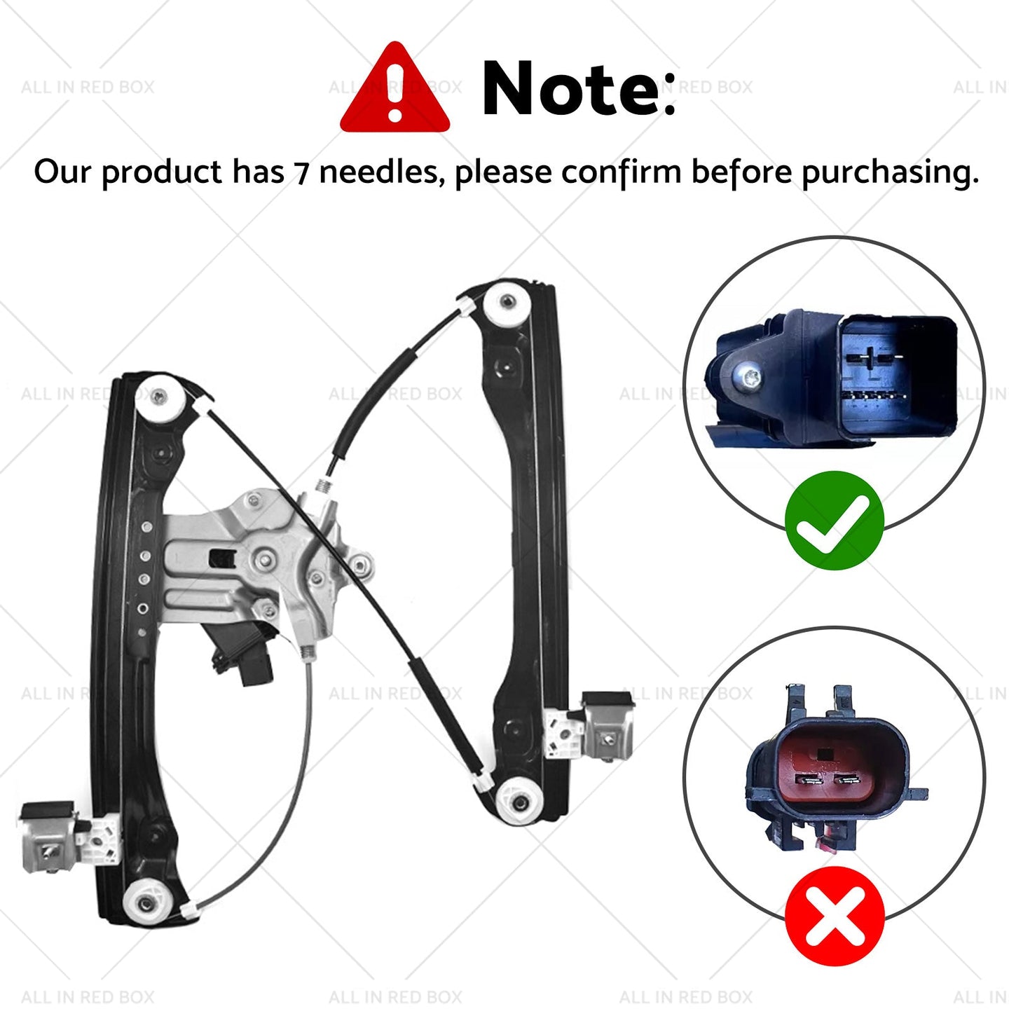 {{ Front Left Window Regulator With Motor 7Pin Suitablefor Holden Cruze JG JH 09-16 }} - Buy Car Parts Online at {{ Kaka Auto Parts }}.