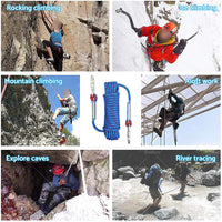 {{ Static Rescue Rope Suitable For Climbing Hiking Camping Lifesaving Rappelling }} - Buy Car Parts Online at {{ Kaka Auto Parts }}.