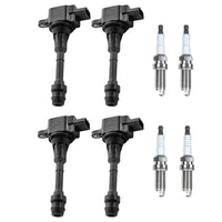 {{ 4x Ignition Coils & 4x Spark Plugs Suitable for Nissan X-Trail T30 224488H315 }} - Buy Car Parts Online at {{ Kaka Auto Parts }}.