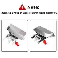 Rear Left Hand Outer Door Handle Chrome Suitable For Nissan Pathfinder R51 2005-2013