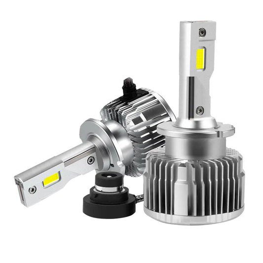2PCS D4S LED Headlight Bulb Replace HID Xenon White 90W 6000K Conversion Kit