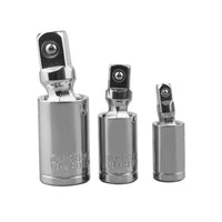 3PCS 360 degree Impact Swivel Universal Joint Air Impact Socket Set 1 4inch 3 8inch 1 2inch
