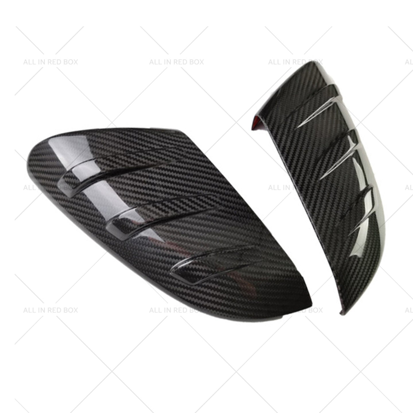 {{ 2x Carbon Fiber Side Mirror Cover Caps Suitable for 16-21 Honda Civic }} - Buy Car Parts Online at {{ Kaka Auto Parts }}.