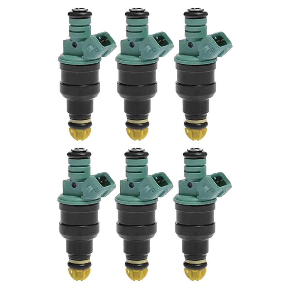 {{ 6x Fuel Injectors Suitable For BMW 323i 325i 525i M3 E36 E34 2.5L }} - Buy Car Parts Online at {{ Kaka Auto Parts }}.