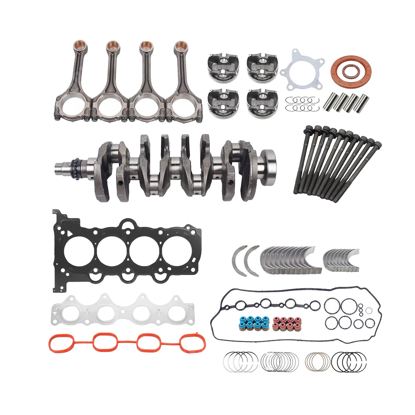 {{ Crankshaft & Connecting Rods & Bearings Suitable For Hyundai Kia G4FJ 1.6T }} - Buy Car Parts Online at {{ Kaka Auto Parts }}.