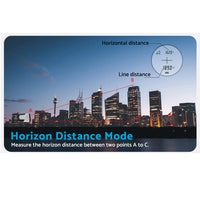 1200M Laser Golf Range Finder With Slope On/Off, LCD Display & Vibration