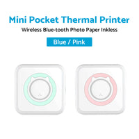 {{ Mini Pocket Thermal Printer Wireless Blue-tooth Photo Paper Inkless }} - Buy Car Parts Online at {{ Kaka Auto Parts }}.
