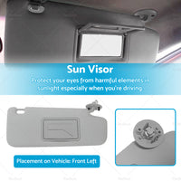 {{ Sun Visor Driver Right Side Suitable For Holden Barina TM 2011-2018 95327507 }} - Buy Car Parts Online at {{ Kaka Auto Parts }}.