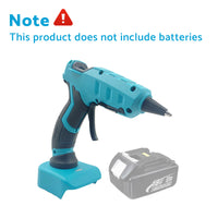 50W Cordless Hot Glue Gun Suitable For DIY Use with Makita 18V Battery