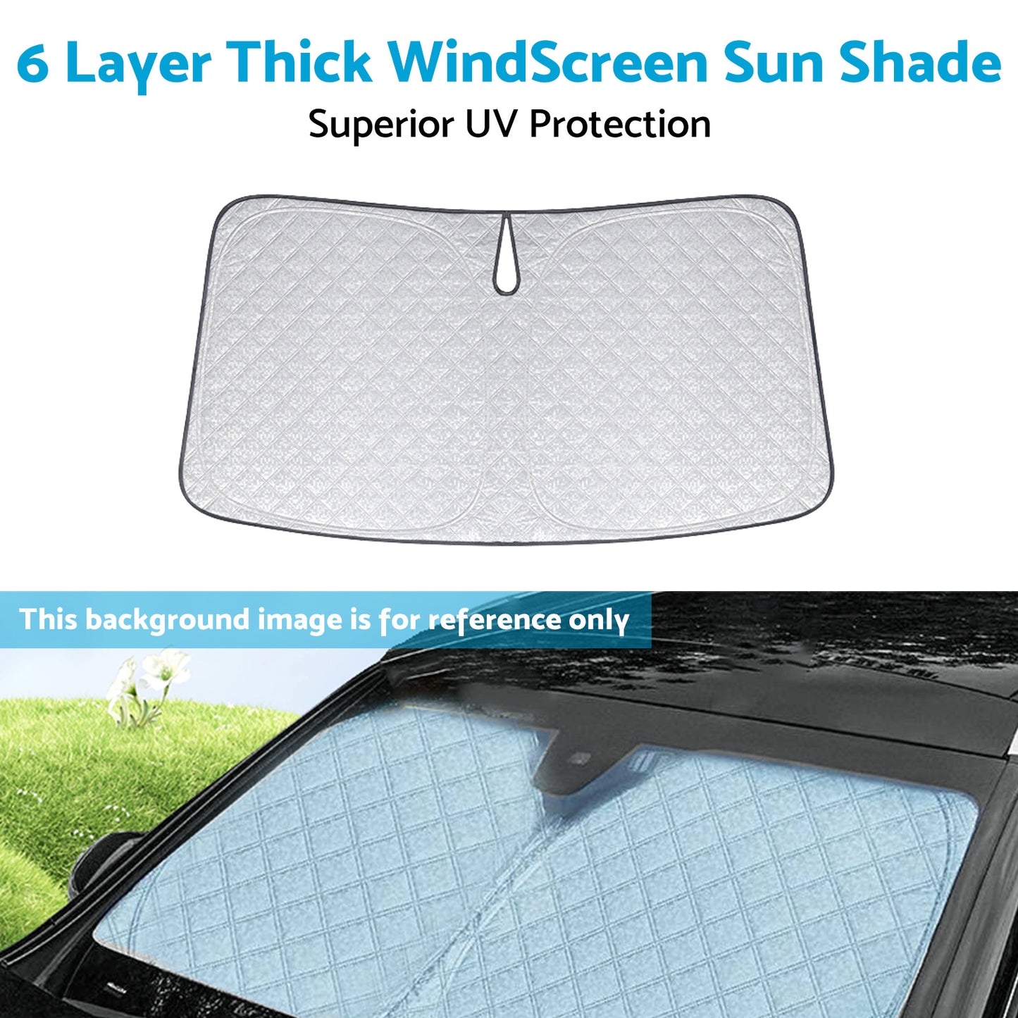 6 Layer Thick Windscreen Sun Shade Suitable For GWM Tank 300 2021-2024