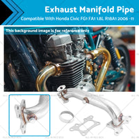 {{ Exhaust Manifold Pipe Stainless Steel Suitable for Honda Civic 1.8L 2006 -2011 }} - Buy Car Parts Online at {{ Kaka Auto Parts }}.
