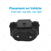 {{ Set of 4 Power Window Switch Driver Passenger Side For Ford Fairlane Fairmont AU }} - Buy Car Parts Online at {{ Kaka Auto Parts }}.