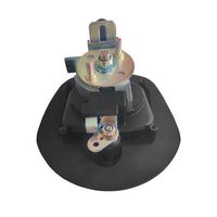 1x Central Locking Handle Whale Tail Lock Power Operated Black Recessed Folding