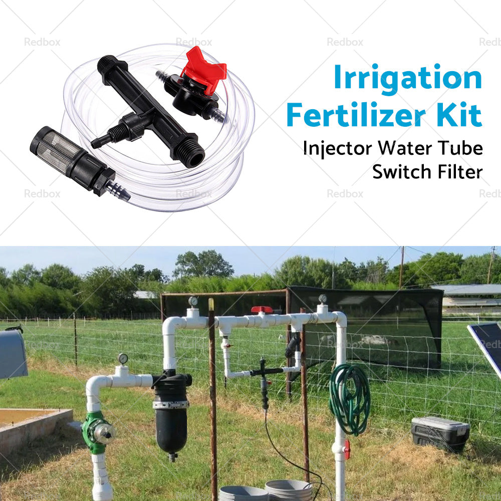 {{ 1/2  3/4  Irrigation Venturi Fertilizer Kit Injector Water Tube Switch Filter }} - Buy Car Parts Online at {{ Kaka Auto Parts }}.