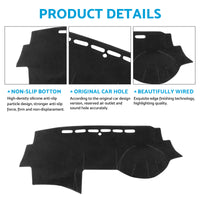 Dash Mat Cover Suitable For Honda Accord Euro CL9 2003-2008 No Sat Nav