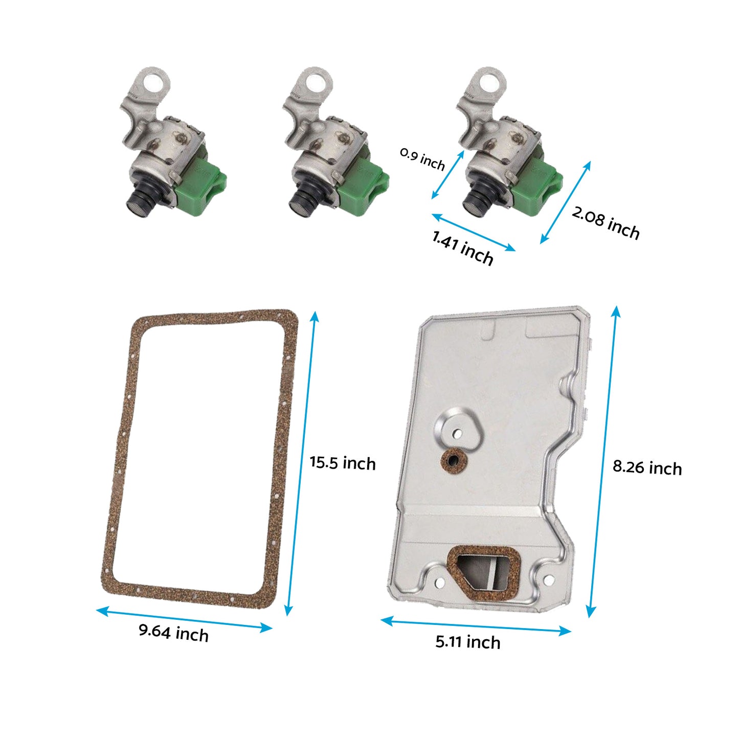 Transmission Solenoid Service Filter Kit Suitable For Jeep A340 / AW4 4.0L 1987-2001