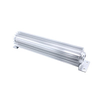 Universal 12 Inch Aluminum Dual Pass Finned Transmission Oil Cooler With Fittings Suitable For Universal Use