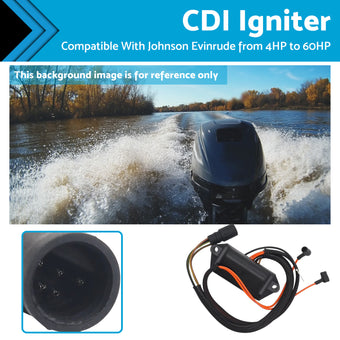 compare product CDI Igniter Suitable For Johnson Evinrude 15HP 20HP 25HP 1985-1988 586697