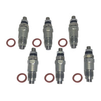 6x Diesel Fuel Injectors Suitable For Nissan Patrol GQ Y60 RD28 / RD28ETI Aftermarket Parts