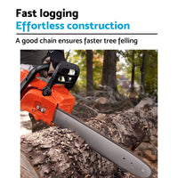 18" Tungsten Carbide Chainsaw Chain Suitable for Stihl MS 250 .325 .063 68DL