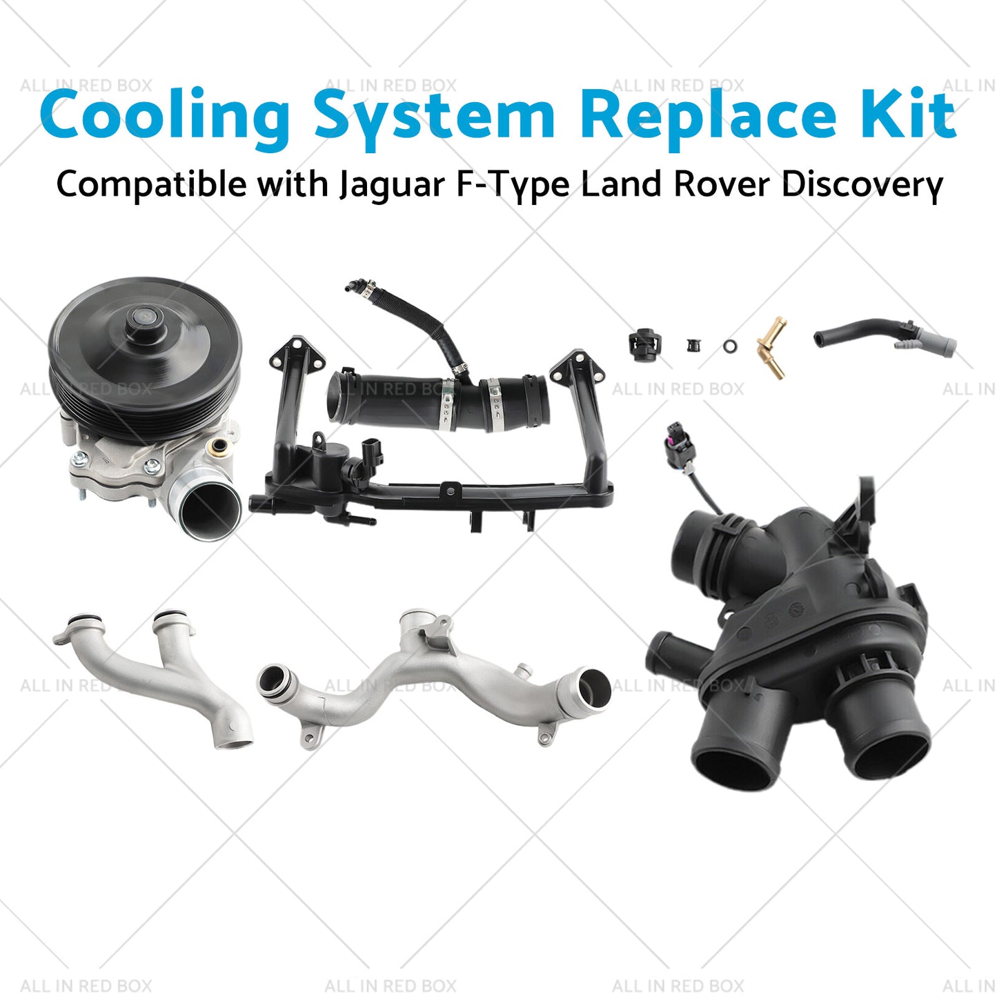 {{ Cooling System Replace Kit Suitable for Jaguar F-Type Land Rover Discovery }} - Buy Car Parts Online at {{ Kaka Auto Parts }}.