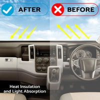 Non-Slip Dash Mat Suitable For Ford Ranger PX2 PX3 MK3 XLT XL XLS Black 2015-2021