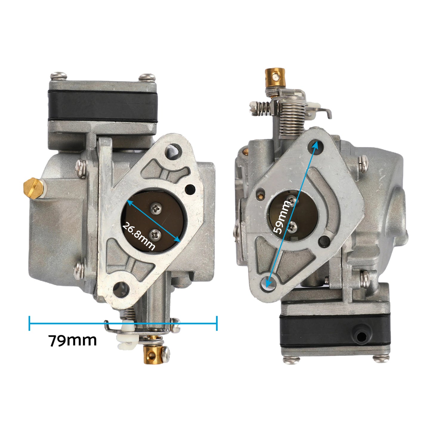 Carburetor Carb Suitable For Mercury Marine 2-Stroke 4HP 5HP 3303-812648T