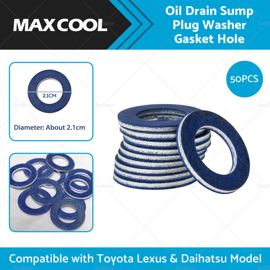 {{ 50PCS Oil Drain Sump Plug Washer Suitable For TOYOTA BULK PACK 9043012031 }} - Buy Car Parts Online at {{ Kaka Auto Parts }}.