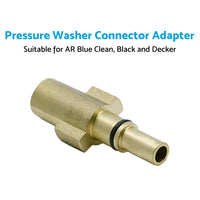 Suitable for AR Blue Clean Ryobi Snow Foam Pressure Washer Adaptor Fitting