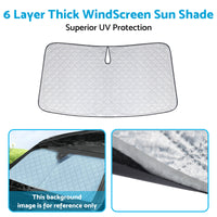 6 Layer Thick Windscreen Sun Shade Suitable For GWM Tank 300 2021-2024