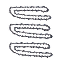 3x 16in Chain Suitable For Milwaukee M18 FUEL 18V 405mm Chainsaw Kit M18FCHS-121B