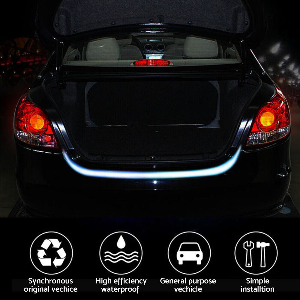 Truck Tailgate LED Strip Bar Reverse Brake Turn Signal Tail Light Waterproof Suitable For Truck
