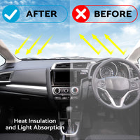 {{ Non-Slip Dash Mat Suitable For Honda Jazz Hatch 2014- 2022 Dashboard Cover Black }} - Buy Car Parts Online at {{ Kaka Auto Parts }}.