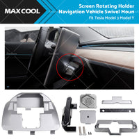 {{ Fit Tesla Model 3 Model Y Screen Rotating Holder Navigation Vehicle Swivel Mount }} - Buy Car Parts Online at {{ Kaka Auto Parts }}.