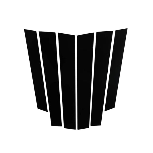 6x Black Window Trim Covers Suitable For Honda CR-V 2.4L 2007-2011